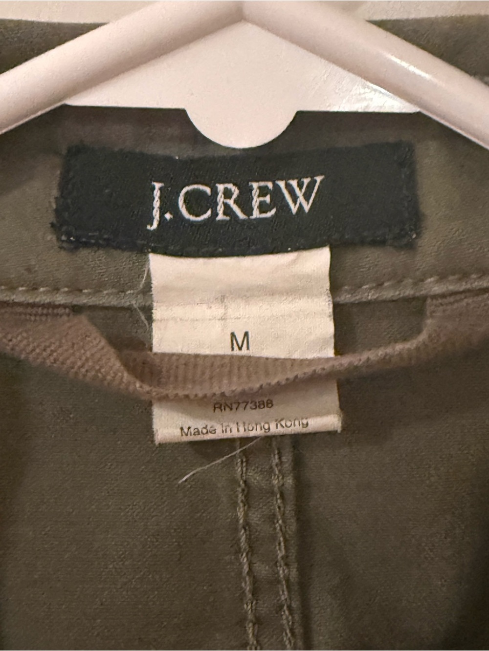 J.Crew Downtown Field Jacket in Olive Green M - Picture 6 of 6
